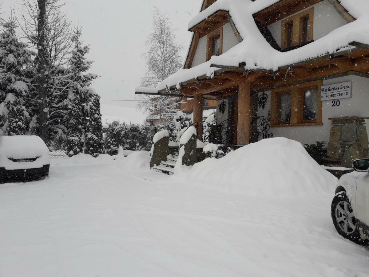Willa Goralskie Spanie Zakopane Eksteriør billede